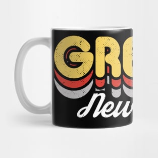 Retro Greece New York Mug